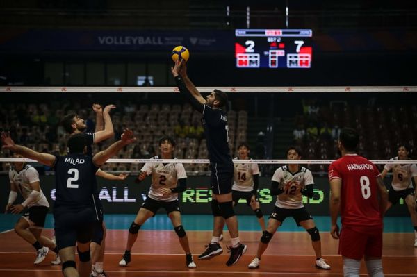 لیگ ملتهای والیبال صدرنشینی آمریکا با چهار برد متوالی ایران در جایگاه یازدهم