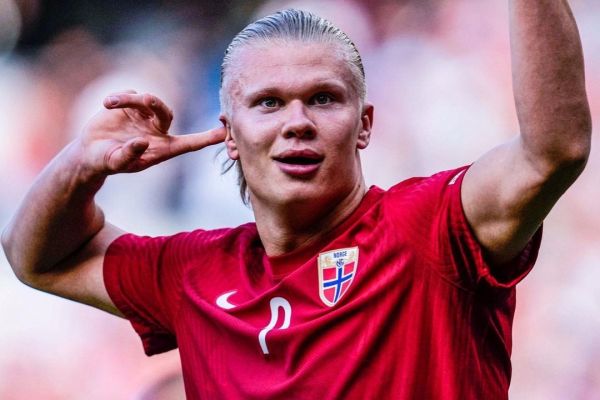  گل‌های هالند یکی کمتر از تعداد بازی‌های ملی