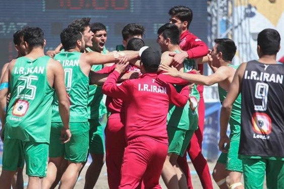 برای اولین بار حضور ایران در بین ۴ تیم برتر جهان هندبال ساحلی