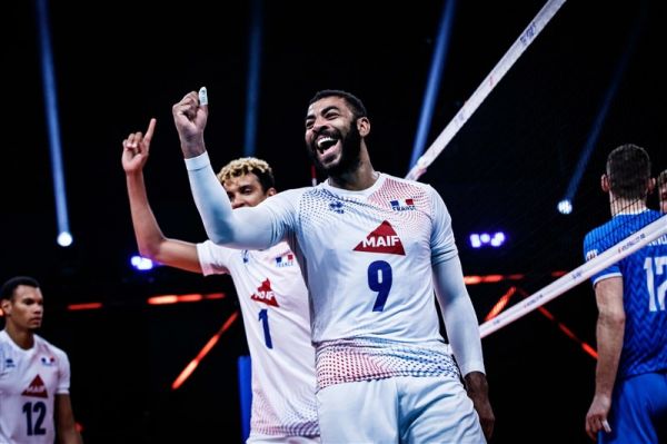 لیگ ملتهای والیبال فرانسه بدون بازی پیروز شد