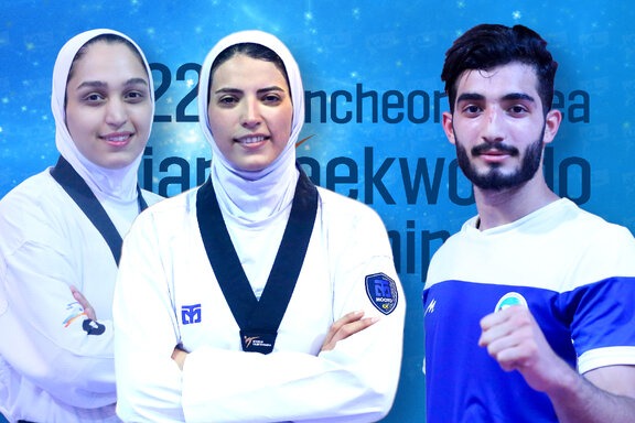  صعود ۳ تکواندوکار ایران به فینال قهرمانی آسیا