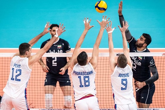  اسفندیار بهترین بازیکن دیدار با صربستان شد