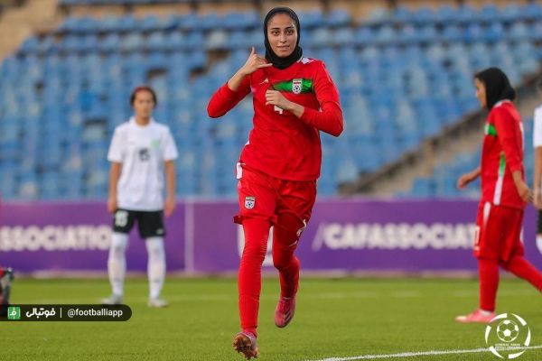  گزارش تصویری  ایران 4 - ترکمنستان صفر  فوتبال بانوان