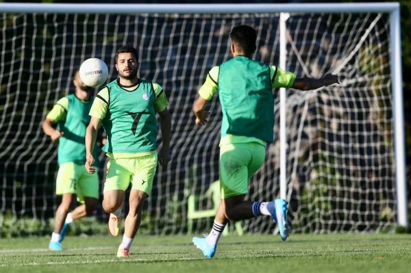  تمرینات اختصاصی دو بازیکن استقلال در ترکیه