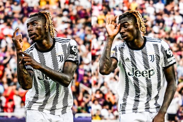 عکس؛ شکلکهای مهاجم یوونتوس پس از زدن 2 گل به بارسلونا در 12 دقیقه