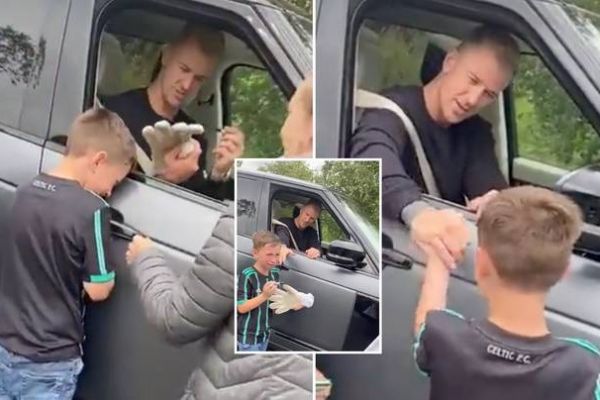  لحظه‌ای که جو هارت اشک یک کودک هوادار را در آورد