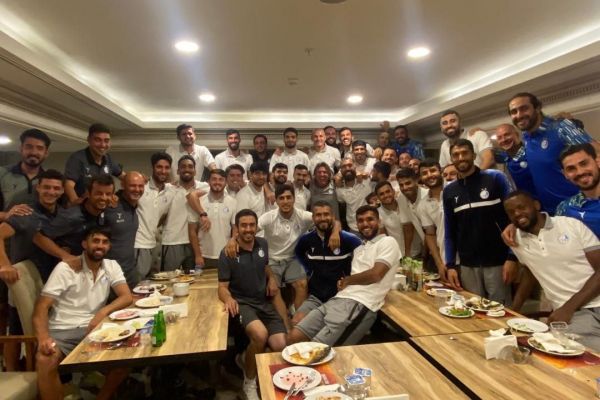 اردوی استقلال و سپاهان در هتل المپیک