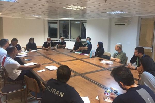 بازیهای همبستگی کشورهای اسلامی _ قونیه 2021؛ نشست هماهنگی سرپرستان تیم ها با کادر سرپرستی و اموراجرایی کاروان بازی های همبستگی کشورهای اسلامی برگزار شد