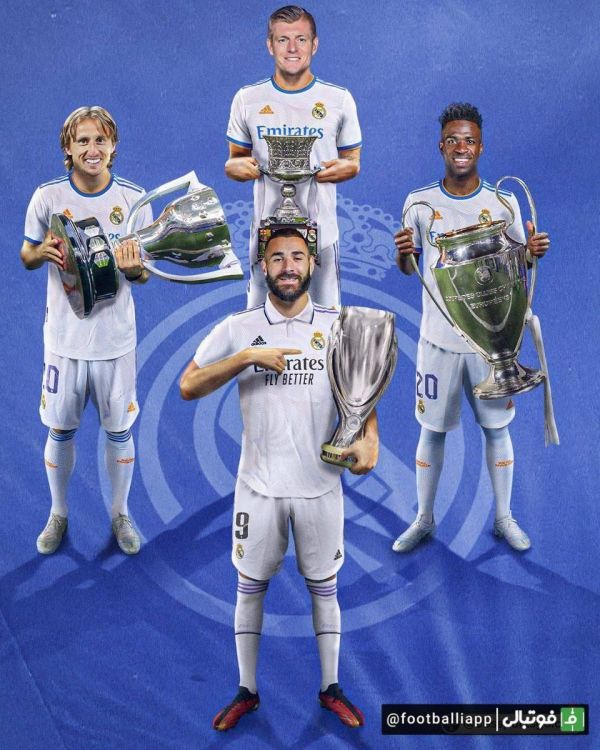  جام‌هایی که رئال مادرید در سال ۲۰۲۲ کسب کرده است