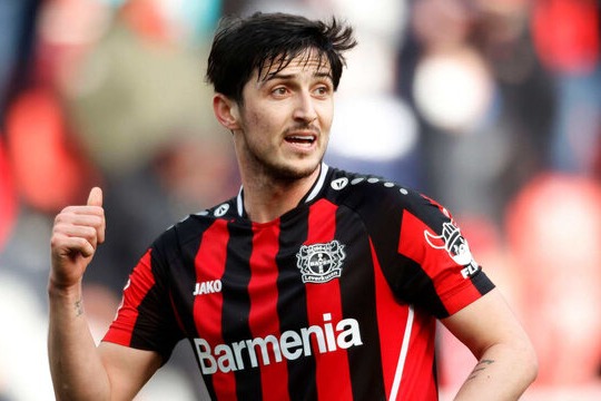 سردار در ترکیب فیکس لورکوزن مقابل آگزبورگ