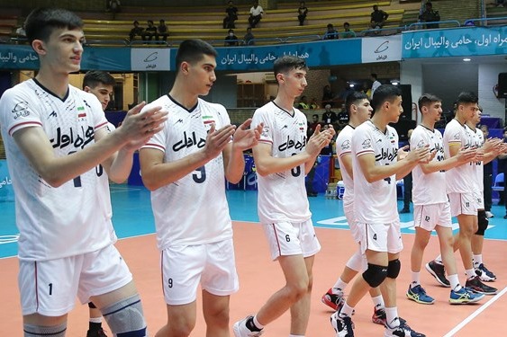 والیبال نوجوانان آسیا پیروزی قاطع پسران ایران در اولین گام