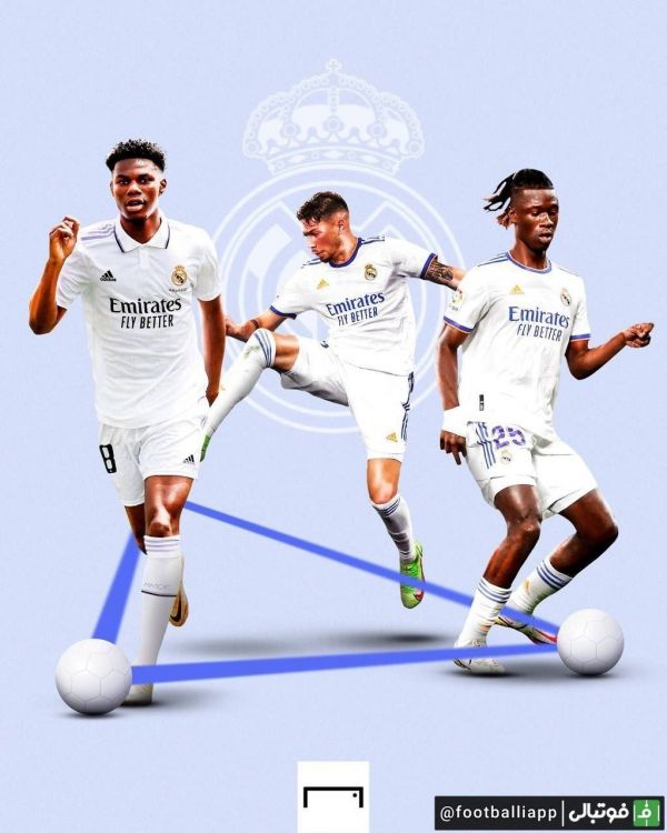  طرح صفحه گل از نسل جدید خط هافبک‌ رئال مادرید