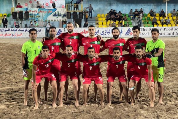  برتری تیم ملی فوتبال ساحلی برابر آذربایجان