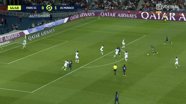 عکس؛ دروازهخالی خراب کردن امباپه روی ریباند شوت مسی