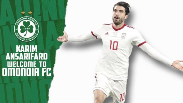  کریم انصاری‌فرد به تیم رقیب منچستر یونایتد در لیگ اروپا پیوست