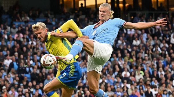  وقتی تیم گواردیولا روی گل دوم هالند به 97 درصد مالکیت توپ رسید عکس