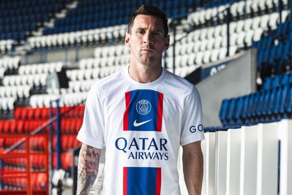 عکس؛ رونمایی از لباس سوم پاریسن ژرمن با حضور مسی، نیمار و امباپه