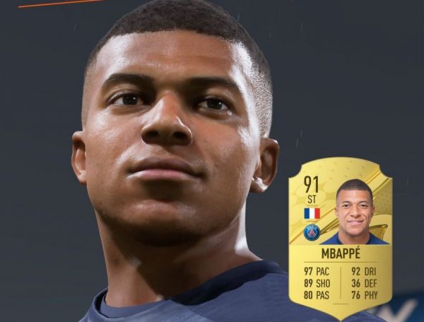 امباپه در فیفا 23 چه امتیازی دارد