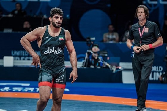 مسابقات جهانی کشتی فرنگی ساروی مغلوب قهرمان المپیک شد