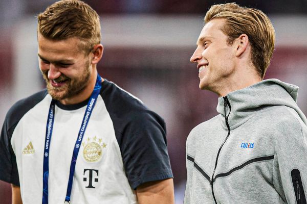  عکس؛ تجدید دیدار دو آژاکسی سابق در شب شکست بارسلونا