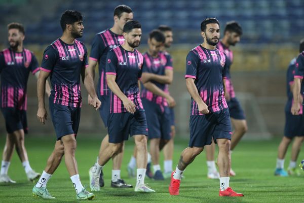  گزارش تصویری تمرین تیم پرسپولیس در چهارشنبه ۶ مهر