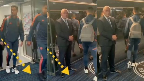  اقدام جالب رونالدو؛ پایش را روی آرم منچسترسیتی نگذاشت