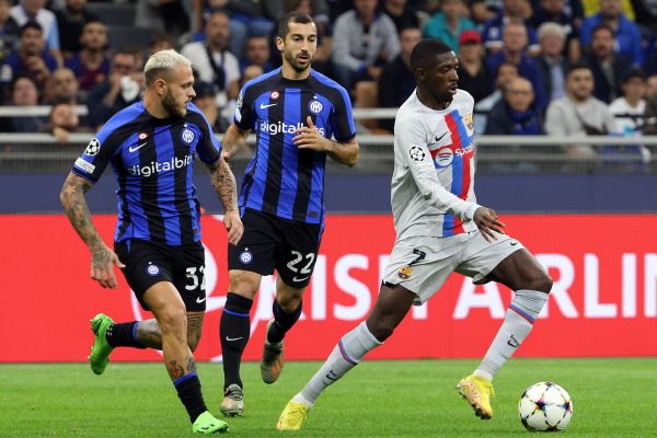  پنج غایب در لیست بارسلونا مقابل اینتر