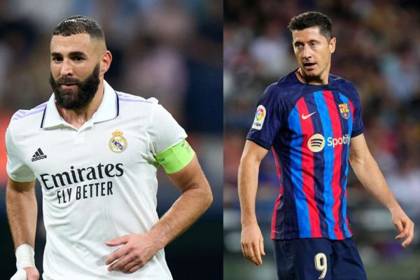 اعلام ترکیب رئال مادرید و بارسلونا؛ بنزما مقابل لواندوفسکی