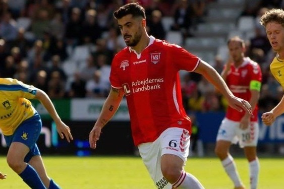  جام حذفی دانمارک  پیروزی وایله‌بولدکلاب درحضور 15 دقیقه‌ای عزت‌اللهی