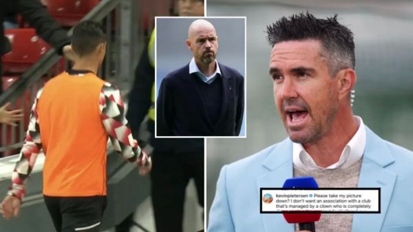  حمله به تن هاگ به خاطر رونالدو  دلقک