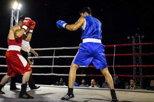  برتری ارزشمند امیری در نخستین مبارزه بوکس قهرمانی آسیا