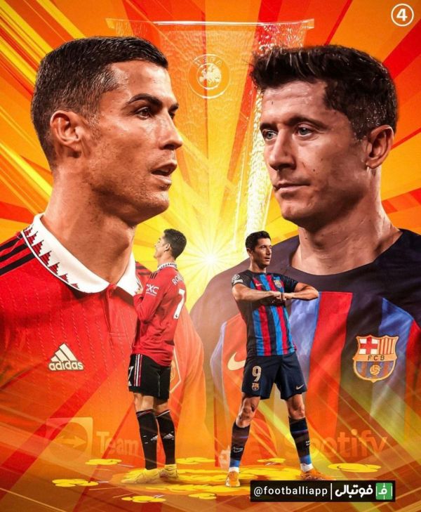  طرح 433 از تقابل بارسلونا و منچستریونایتد در پلی آف لیگ اروپا