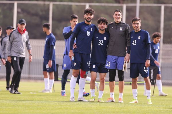  گزارش تصویری  تمرین تیم ملی 17 آبان
