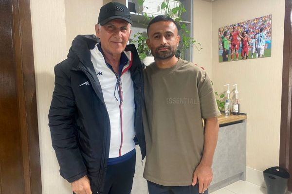 دیدار ابراهیمی با کیروش درساختمان پک