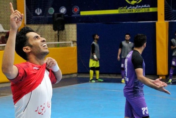 گلشنی آقای گل نیم فصل لیگ برتر فوتسال شد