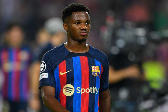  تصادف مهاجم بارسلونا با یک موتورسوار