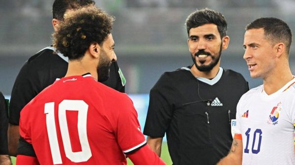  عکس؛ رویارویی هازارد و صلاح در بازی دوستانه