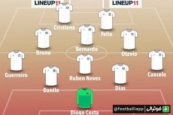 ترکیب پرتغال و غنا؛ چه کسی زوج رونالدو شد