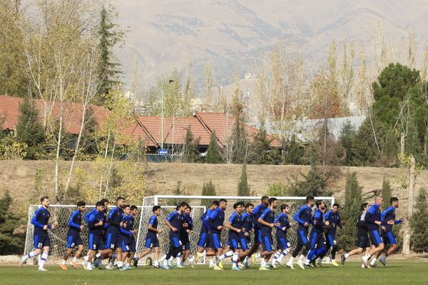  گزارش تصویری از تمرین روز دوشنبه تیم استقلال