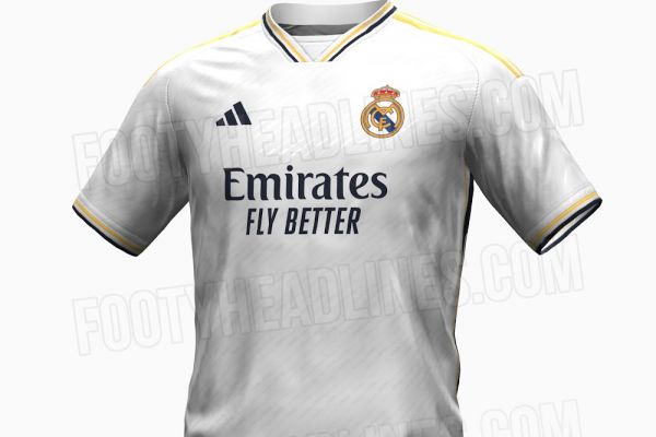  رونمایی از پیراهن اول رئال مادرید در فصل 24-2023