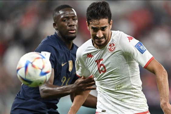 ثبت بیشترین تکل به نام مدافع فرانسه میلاد محمدی در رده پنجم