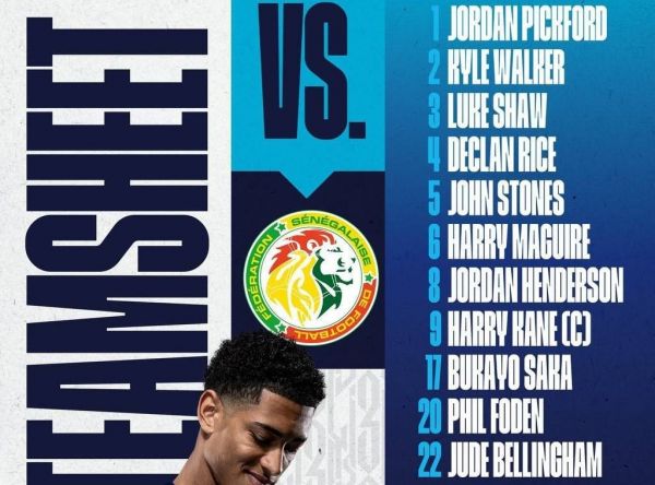 ترکیب انگلیس و سنگال؛ اولین قدم سهشیر ها در مرحله حذفی