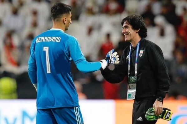 مربی دروازهبانهای تیم ملی فوتبال خوش شانس نبودیم