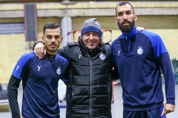  گزارش تصویری  تمرین 15 آذر تیم فوتبال استقلال