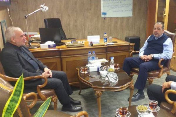  ملاقات دکتر فتح‌الله‌زاده و رئیس شرکت توسعه
