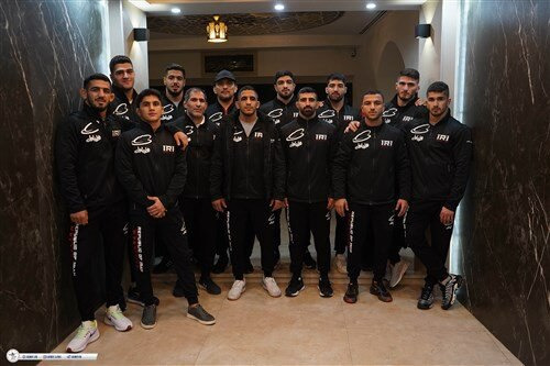  تیم ملی کشتی آزاد وارد آمریکا شد