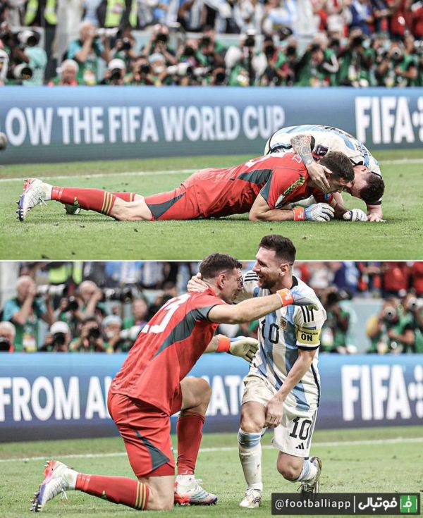  وقتی مسی فرشته نجات آلبی سلسته را در آغوش گرفت