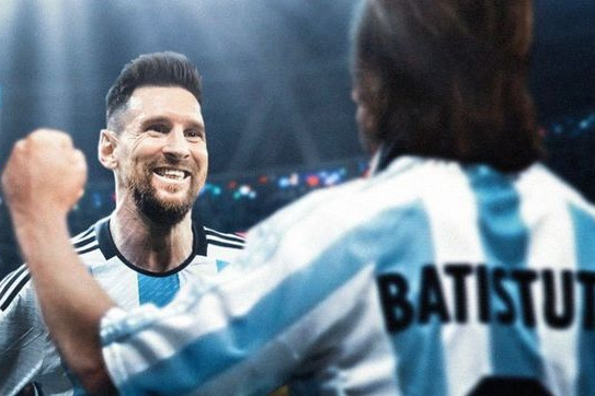 پیام باتیستوتا در مورد رکورد جدید مسی