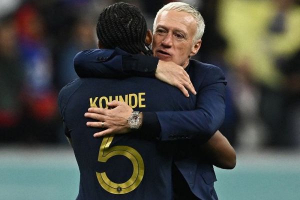 حرفهای دشان پس از پیروزی فرانسه مقابل انگلیس