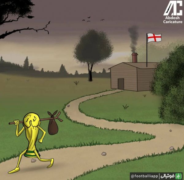  کاریکاتور  جام جهانی اینبار هم به خانه برنمی‌گردد